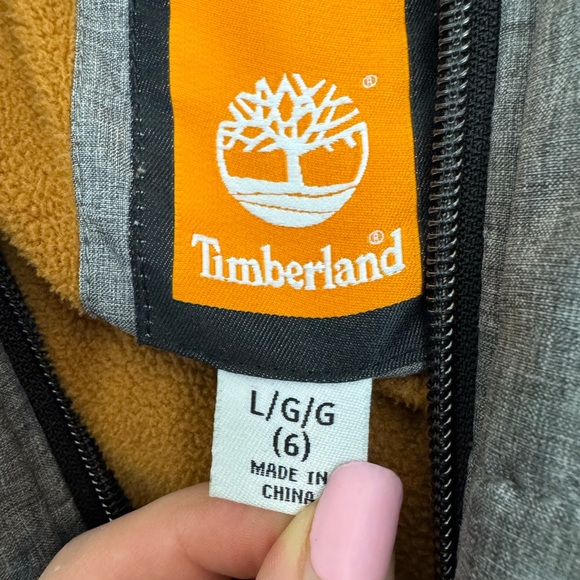 Timberland Kids Charcoal Puffer Jacket - Picture 4 of 6